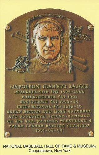1965-22 Cooperstown Plaque Postcards #NNO Nap Lajoie Front