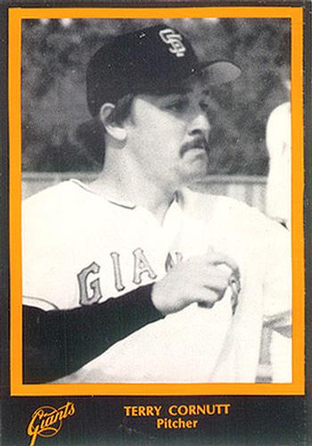 1977 San Francisco Giants Photocards #NNO Terry Cornutt Front