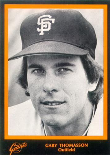 1977 San Francisco Giants Photocards #NNO Gary Thomasson Front