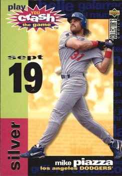 1995 Collector's Choice - You Crash the Game Silver #CG15 Mike Piazza Front