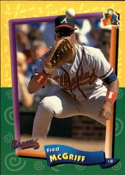 1994 Upper Deck Fun Pack #27 Fred McGriff Front