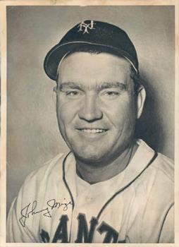 1948 New York Giants Picture Pack A #NNO Johnny Mize Front
