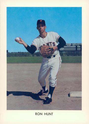 1968 San Francisco Giants Color Picture Pack #NNO Ron Hunt Front