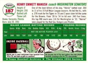 1994 Topps Archives 1954 #187 