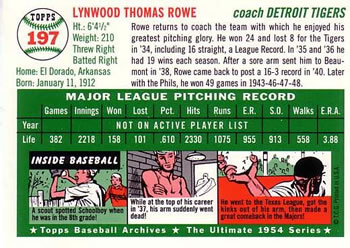 1994 Topps Archives 1954 #197 
