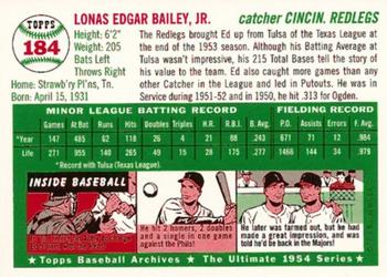 1994 Topps Archives 1954 #184 Ed Bailey Back