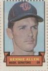 1969 Topps Stamps #NNO Bernie Allen Front