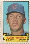 1969 Topps Stamps #NNO Randy Hundley Front