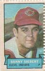 1969 Topps Stamps #NNO Sonny Siebert Front