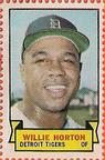 1969 Topps Stamps #NNO Willie Horton Front