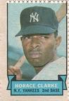 1969 Topps Stamps #NNO Horace Clarke Front
