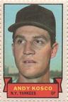 1969 Topps Stamps #NNO Andy Kosco Front