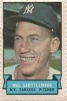 1969 Topps Stamps #NNO Mel Stottlemyre Front