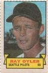 1969 Topps Stamps #NNO Ray Oyler Front