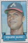 1969 Topps Stamps #NNO Felipe Alou Front