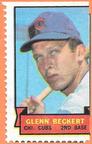 1969 Topps Stamps #NNO Glenn Beckert Front