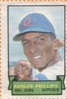 1969 Topps Stamps #NNO Adolfo Phillips Front