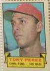 1969 Topps Stamps #NNO Tony Perez Front