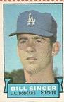 1969 Topps Stamps #NNO Bill Singer Front