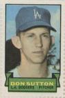 1969 Topps Stamps #NNO Don Sutton Front