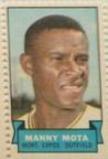 1969 Topps Stamps #NNO Manny Mota Front