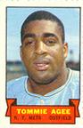 1969 Topps Stamps #NNO Tommie Agee Front