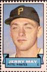 1969 Topps Stamps #NNO Jerry May Front