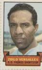 1969 Topps Stamps #NNO Zoilo Versalles Front