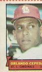 1969 Topps Stamps #NNO Orlando Cepeda Front