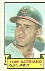 1969 Topps Stamps #NNO Tom Satriano Front
