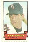 1969 Topps Stamps #NNO Ken Berry Front