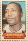 1969 Topps Stamps #NNO Leon Wagner Front