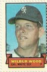 1969 Topps Stamps #NNO Wilbur Wood Front