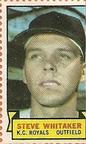 1969 Topps Stamps #NNO Steve Whitaker Front