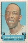 1969 Topps Stamps #NNO Donn Clendenon Front