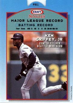 1994 Kraft Singles Superstars #5 Ken Griffey, Jr. Front