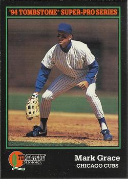 1994 Score Tombstone Pizza Super-Pro Series #6 Mark Grace Front