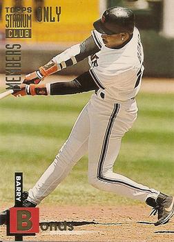 1994 Stadium Club Members Only 50 #24 Barry Bonds Front