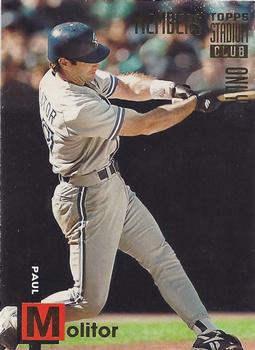 1994 Stadium Club Members Only 50 #4 Paul Molitor Front
