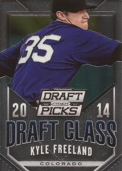2014 Panini Prizm Perennial Draft Picks - 2014 Draft Class #7 Kyle Freeland Front