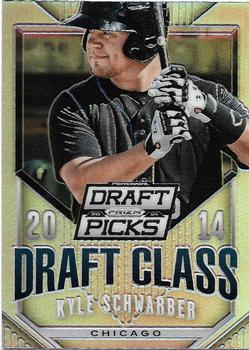 2014 Panini Prizm Perennial Draft Picks - 2014 Draft Class Prizms #3 Kyle Schwarber Front