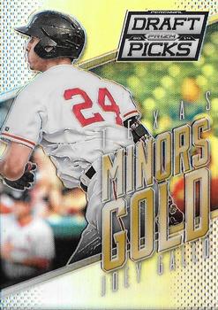 2014 Panini Prizm Perennial Draft Picks - Minors Gold Prizms #19 Joey Gallo Front