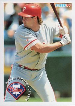 1994 Fleer Sunoco #8 Darren Daulton Front