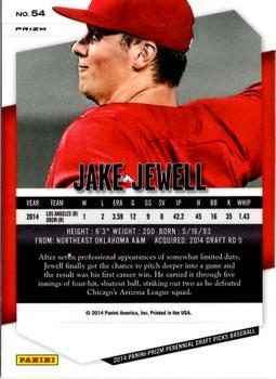 2014 Panini Prizm Perennial Draft Picks - Prizms #54 Jake Jewell Back