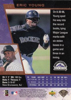 1997 SP #68 Eric Young Back