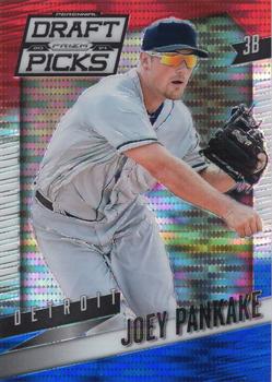2014 Panini Prizm Perennial Draft Picks - Prizms Red White and Blue Pulsar #87 Joey Pankake Front
