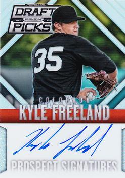 2014 Panini Prizm Perennial Draft Picks - Prospect Signatures Prizms #8 Kyle Freeland Front