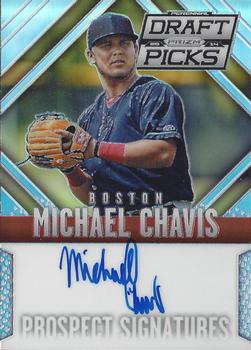 2014 Panini Prizm Perennial Draft Picks - Prospect Signatures Prizms #26 Michael Chavis Front