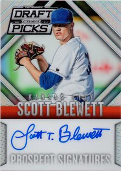2014 Panini Prizm Perennial Draft Picks - Prospect Signatures Prizms #56 Scott Blewett Front