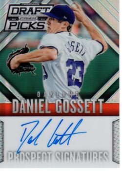 2014 Panini Prizm Perennial Draft Picks - Prospect Signatures Prizms #65 Daniel Gossett Front